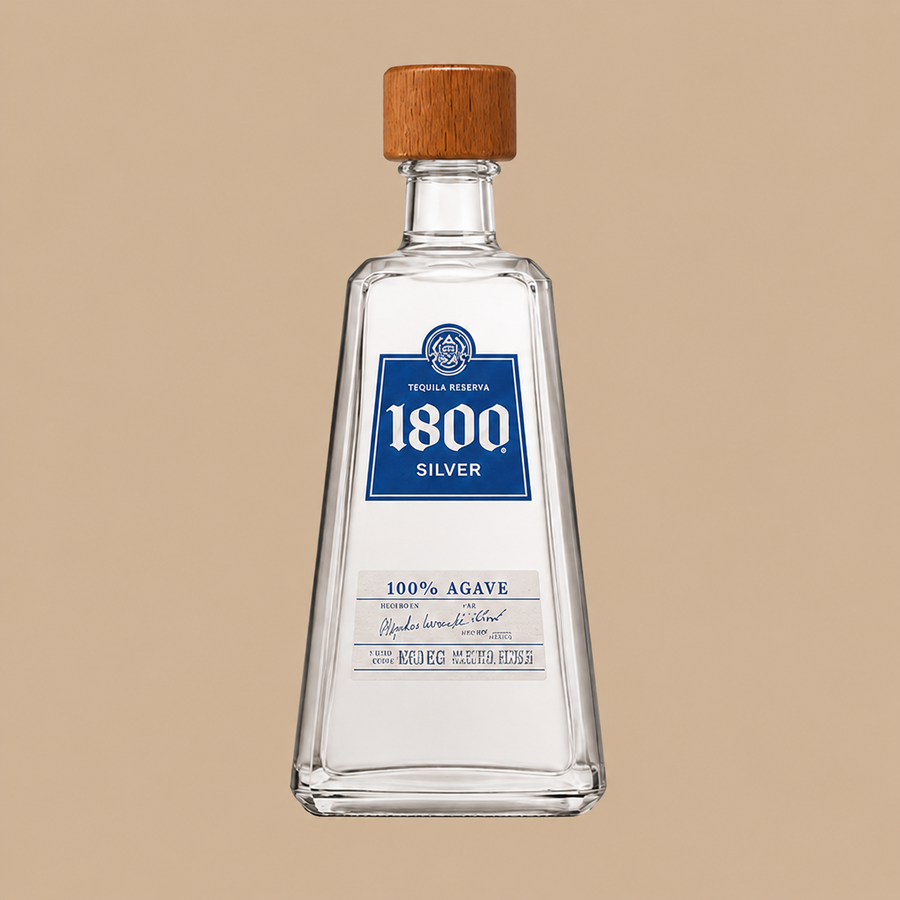 1800 Silver Tequila Miniature 5cl