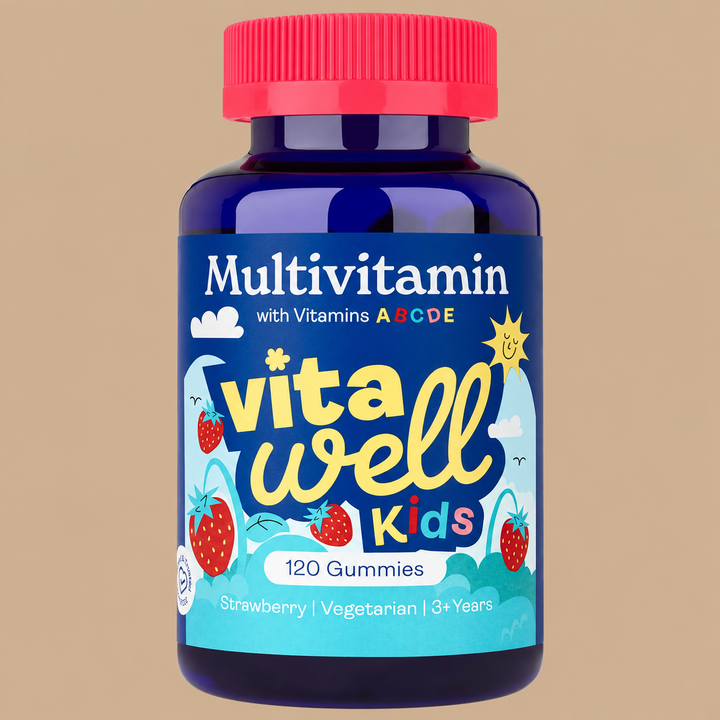 Vitawell Kids Strawberry Multivitamin Gummies - 120 Gummies