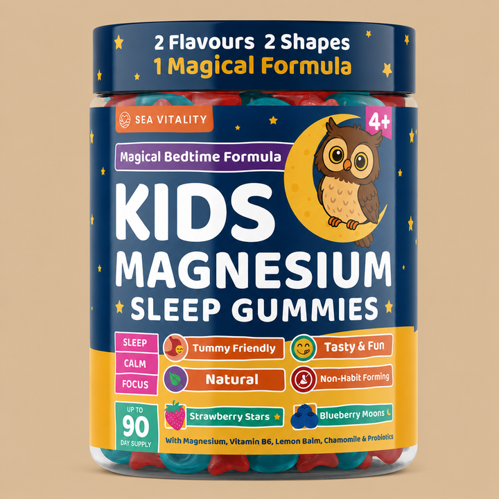 Sea Vitality Kids Magnesium Sleep Gummies - 90 Gummies