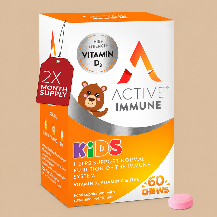 Active Immune Kids Chewable Vitamins - 60 Chewable Tablets