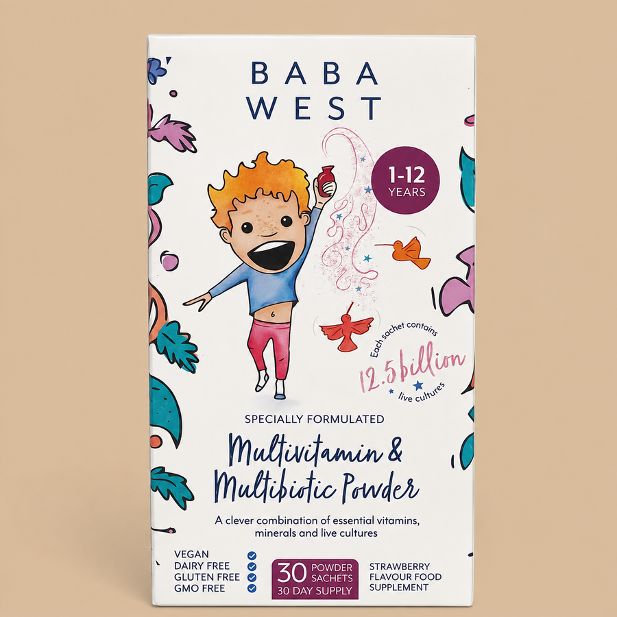 Baba West Kids Multivitamin & Multibiotic - 30 Sachets