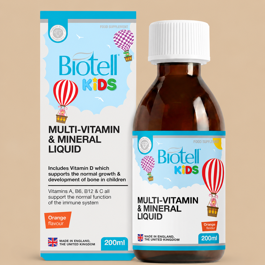 Biotell Kids Multivitamin & Mineral Liquid 200ml