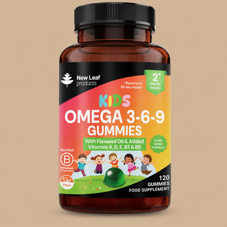 New Leaf Products Kids Omega 3-6-9 Gummies - 120 Gummies