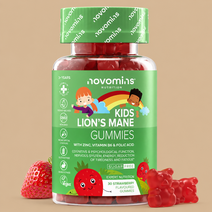 Novomins Kids Lion’s Mane Gummies - 30 Gummies