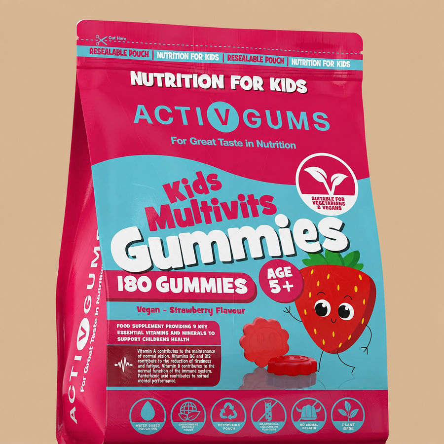 ActivGums Kids Multivitamin Gummies - 180 Gummies (Pack of 1)