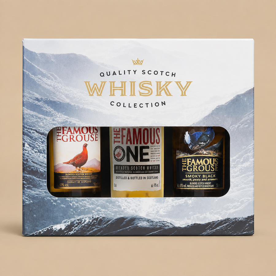 The Famous Grouse Mini Whiskey Gift Set