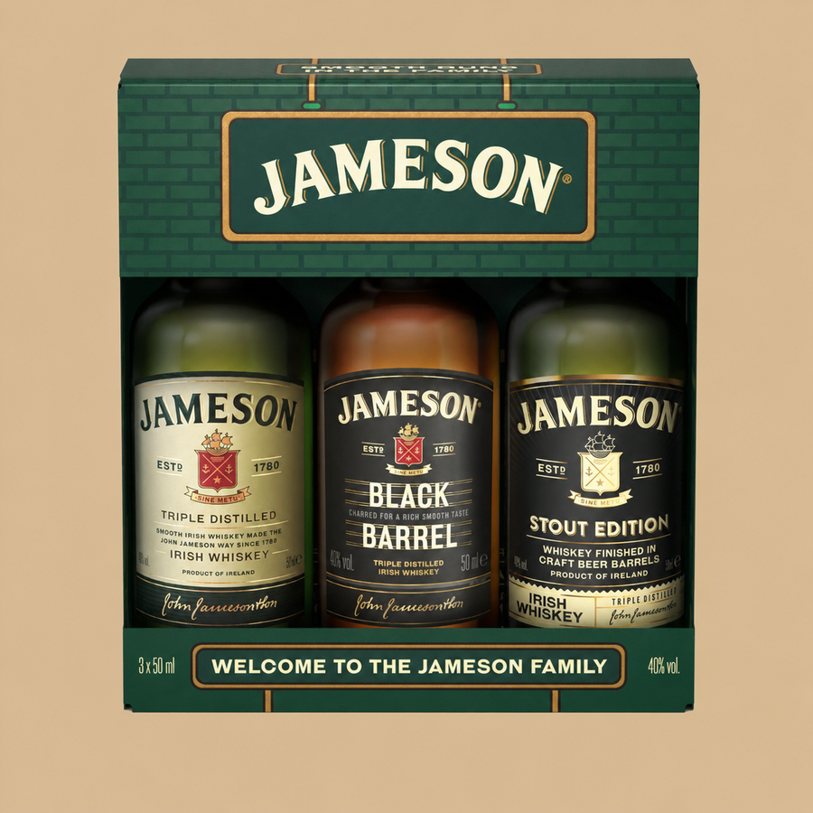 Jameson Irish Whiskey Miniature Gift Set