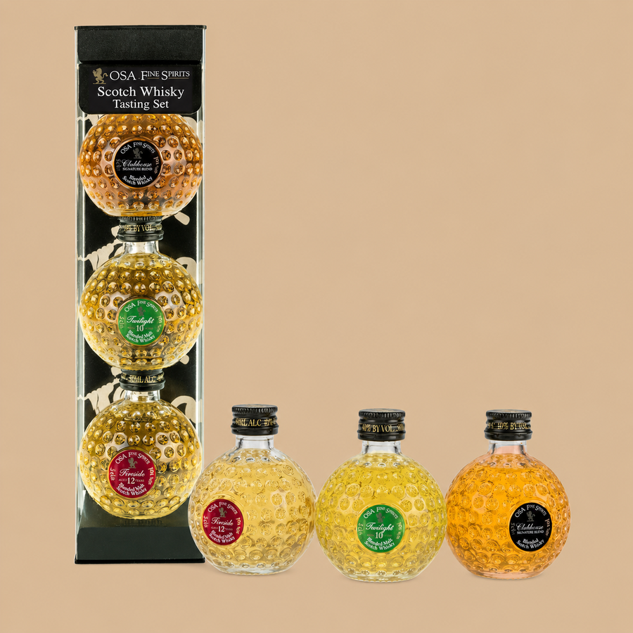 Old St. Andrews Whiskey Tasting Gift Set 3 x 5cl