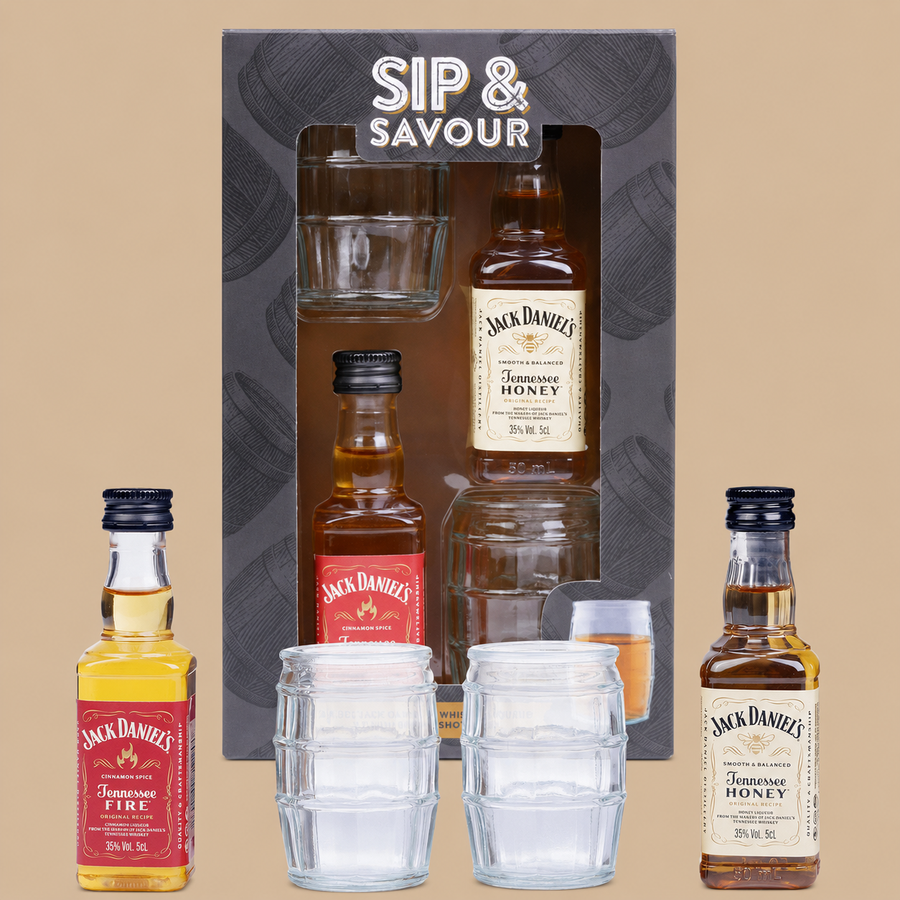 Jack Daniel’s Tennessee Whiskey Barrel Gift Set