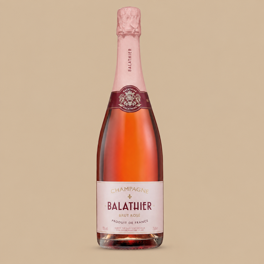 Balathier Brut Rosé Champagne 75cl (Pack of 1)