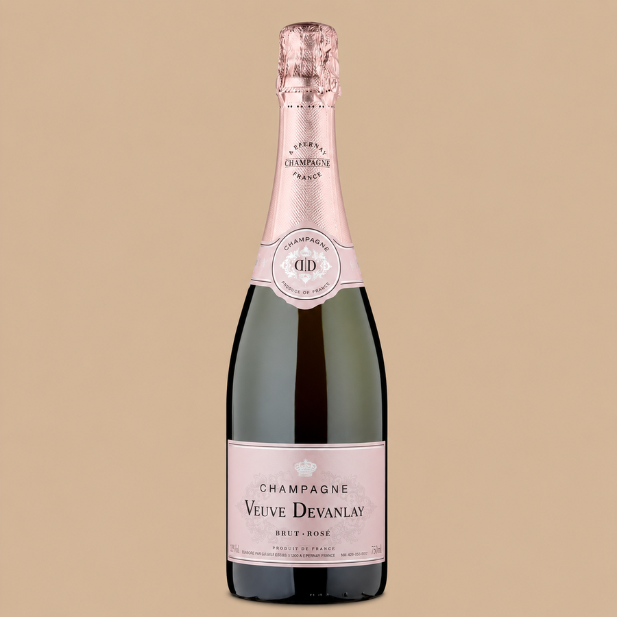 Veuve Devanlay Brut Rosé Champagne 75cl