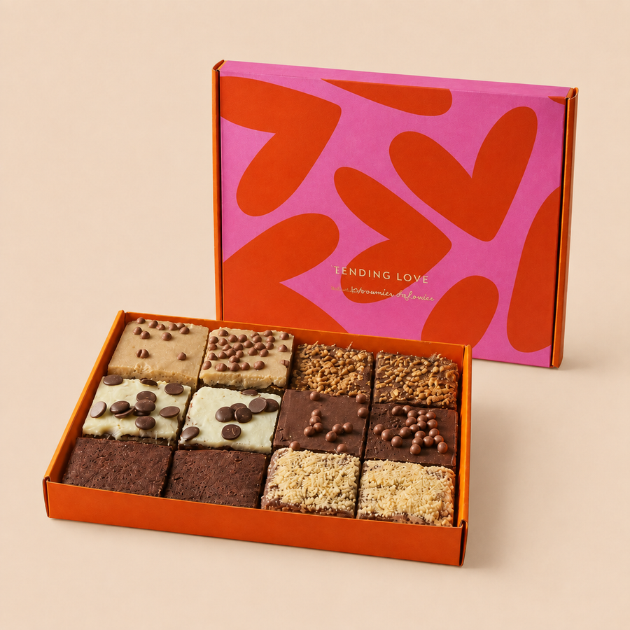 Sent with Love Mixed Mini Brownie Box