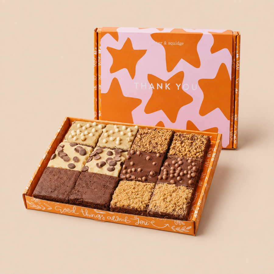 Thank You Mixed Mini Brownie Box