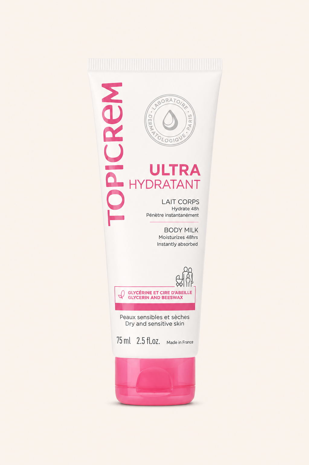 Topicrem ULTRA MOISTURIZING Body Milk 75ml