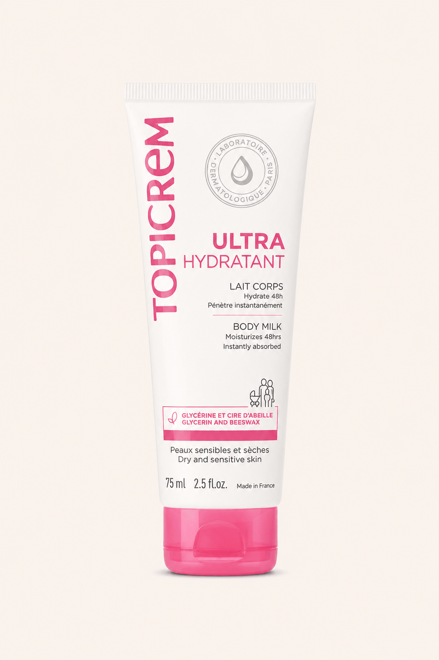 Topicrem ULTRA MOISTURIZING Body Milk 75ml