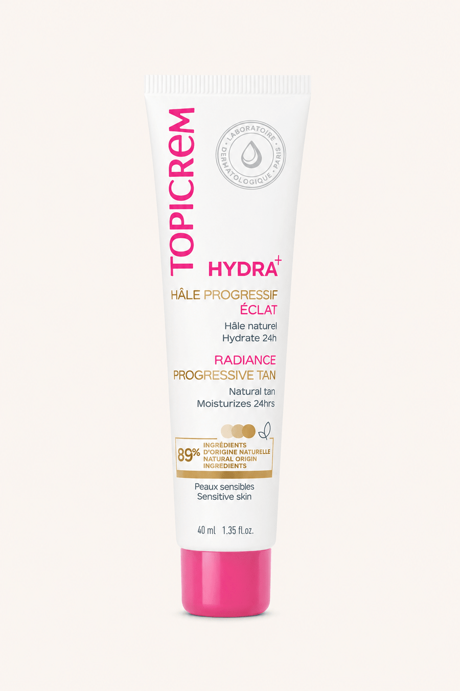 Topicrem HYDRA+ Radiance Progressive Tan 40ml