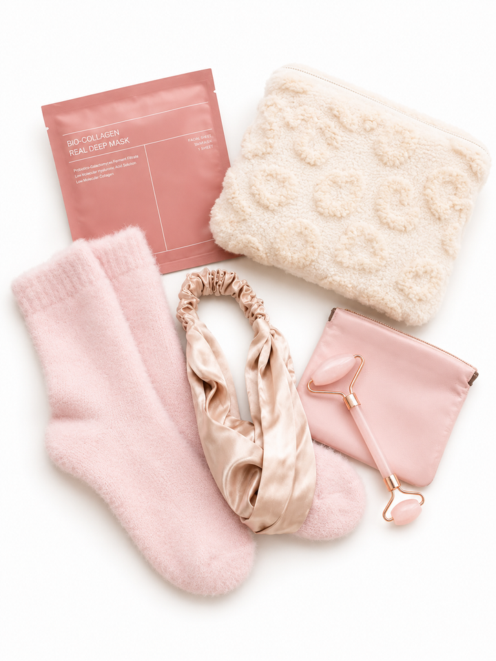 Pink Self Care Pamper Gift Box For Her – Luxury Birthday & Relaxation Gift Set