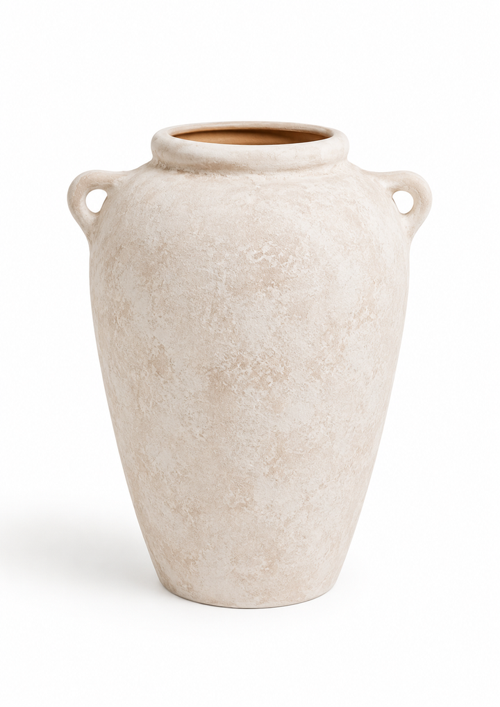 Natural Country Ceramic Lydford Medium Textured Flower Vase