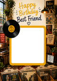 Load image into Gallery viewer, Good Vibes Photo Upload Birthday Card
