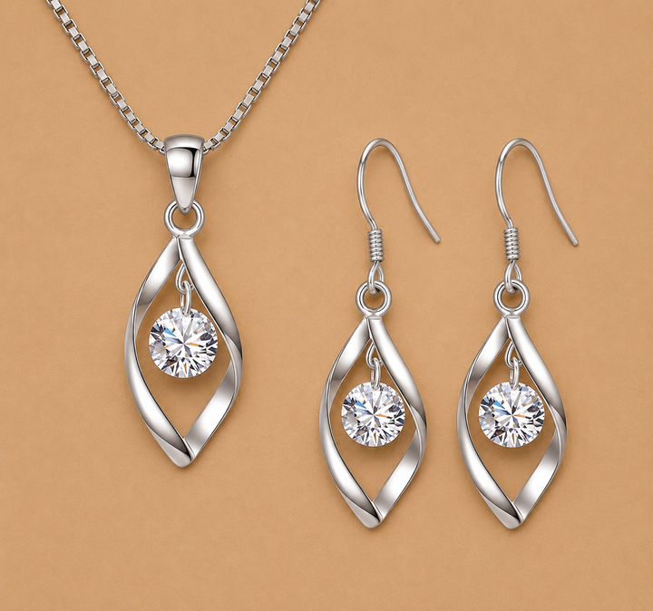 Silver Jewellery Gift Set