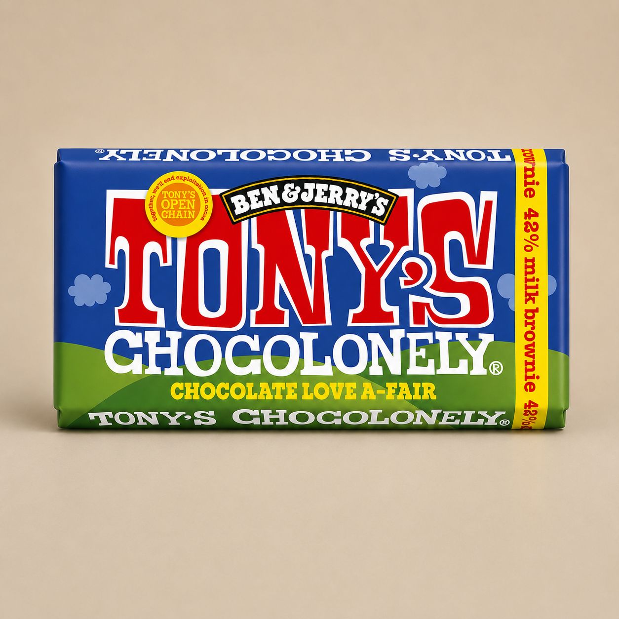 Tony's Chocolonely Dark Milk Brownie - 180g