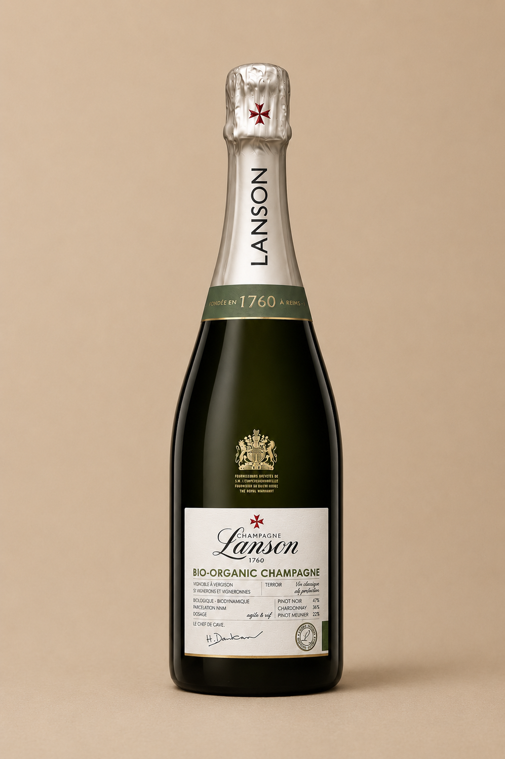 Champagne Lanson Le Green Bio-Organic Champagne