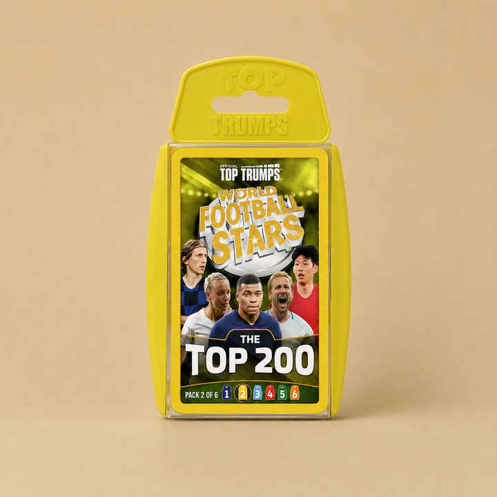 Top Trumps World Football Stars Cards Pack 2