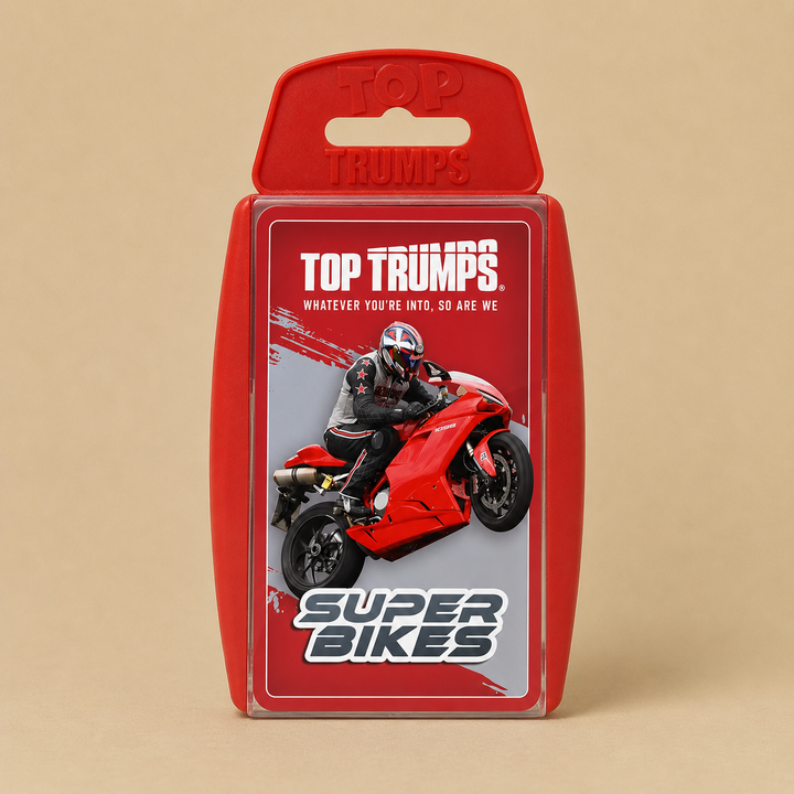 Super Bikes Top Trumps Card Game