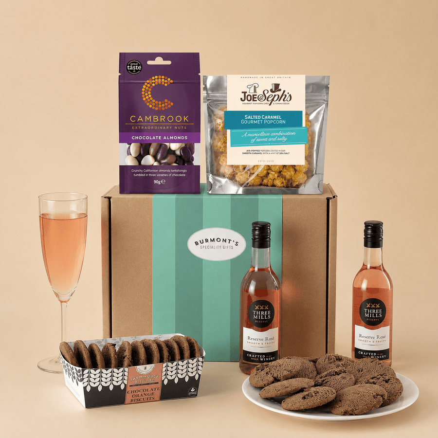 Burmont's Rosé & Chocolate Hamper