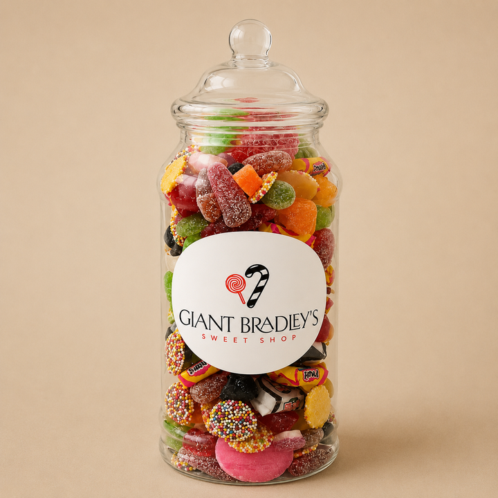 Mixed Retro Sweet Jar
