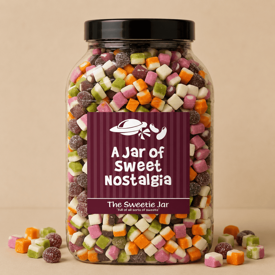 Personalised Dolly Mixtures Sweet Jar