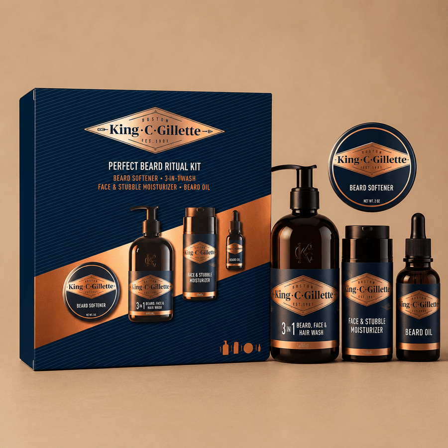 King C. Gillette Beard Care Kit