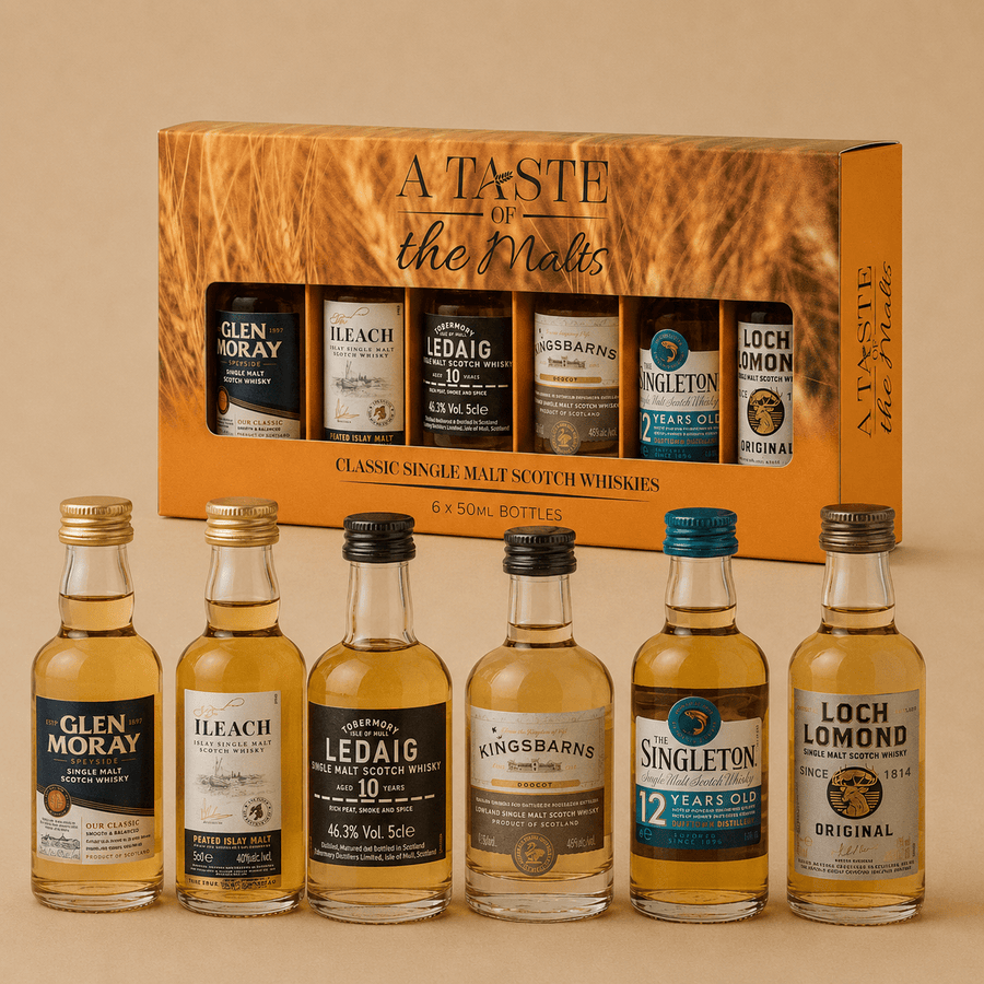 Select Drams Taste of the Malts Whisky Set