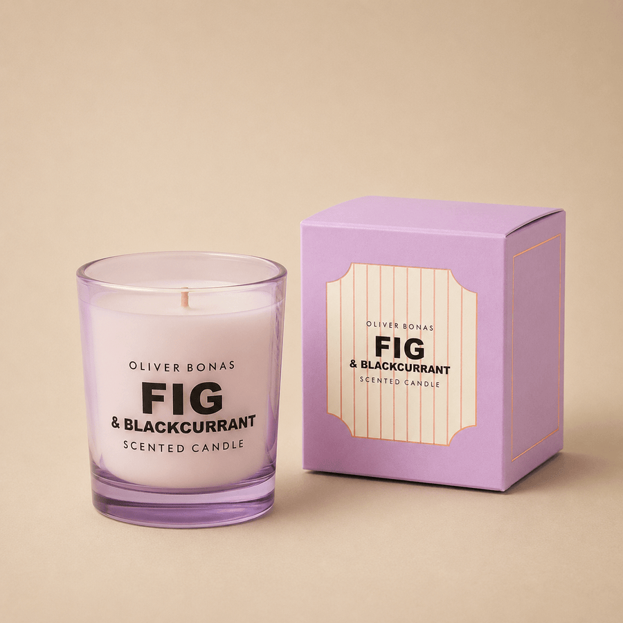 Fig & Blackcurrant Scented Candle