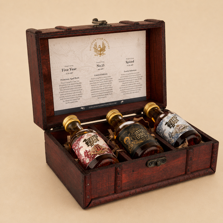 Pirate's Grog Rum Miniatures Gift Set (3 x 50ml)