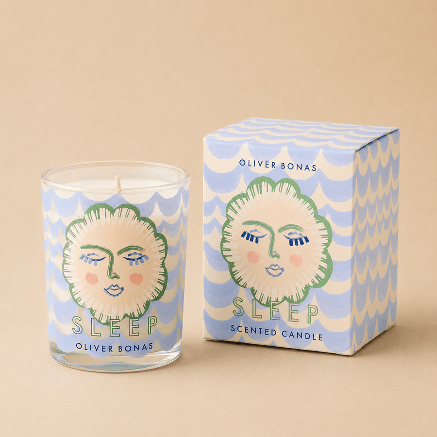 Lavender & Chamomile Scented Candle