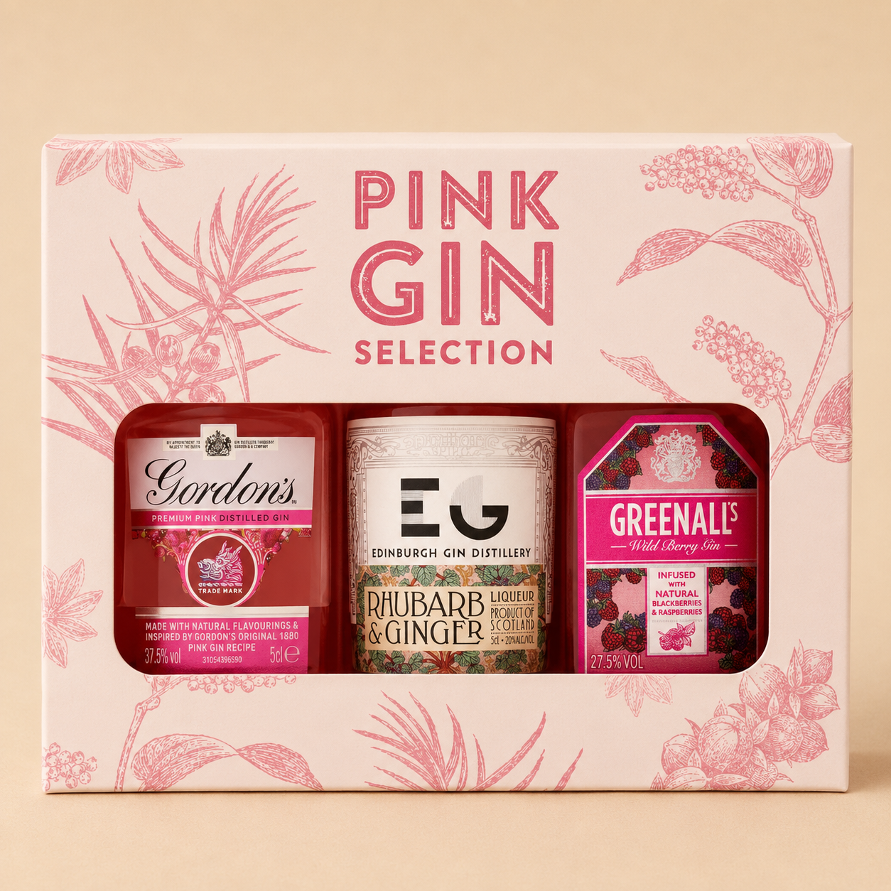 Pink Gin Selection Gift Set (3 x 5cl)