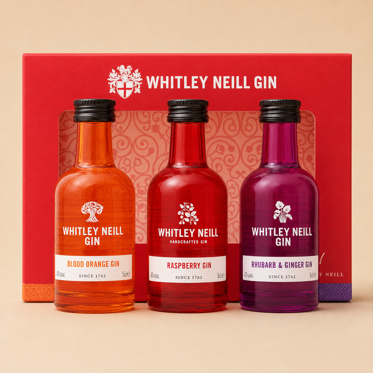 Whitley Neill Flavoured Gin Gift Set (3 x 5cl)