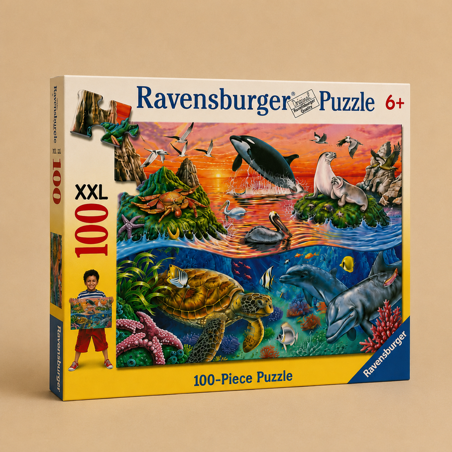 Underwater Puzzle Set for Kids