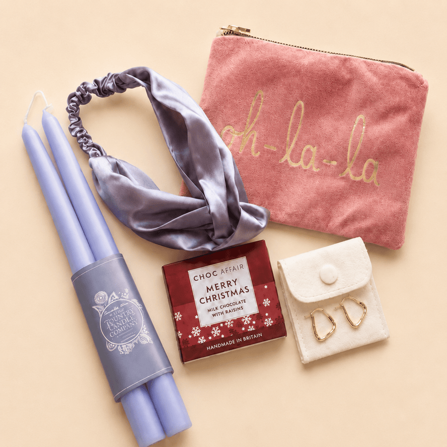 The Christmas Oh La La Pamper Blue Gift Box