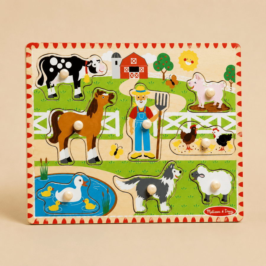 Old MacDonald Farm Sounds Jigsaw Puzzle
