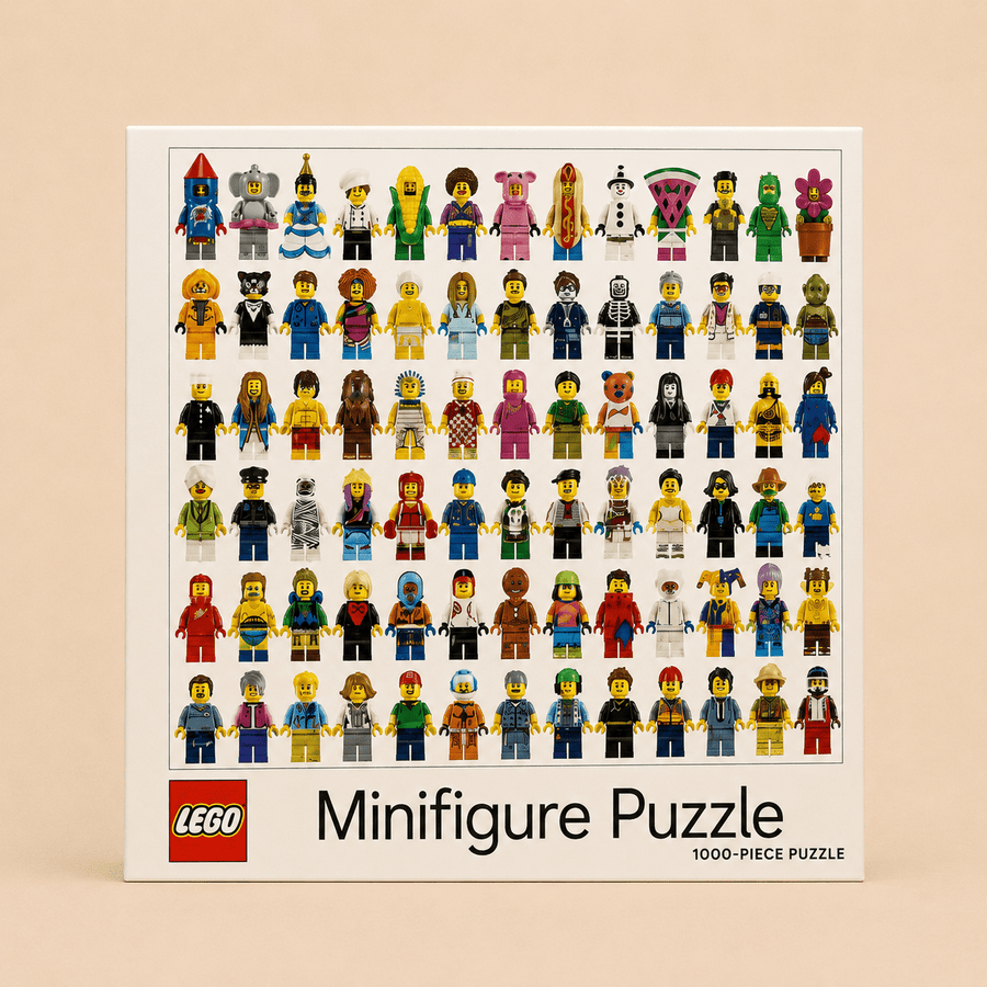 LEGO Mini Figures Jigsaw Puzzle