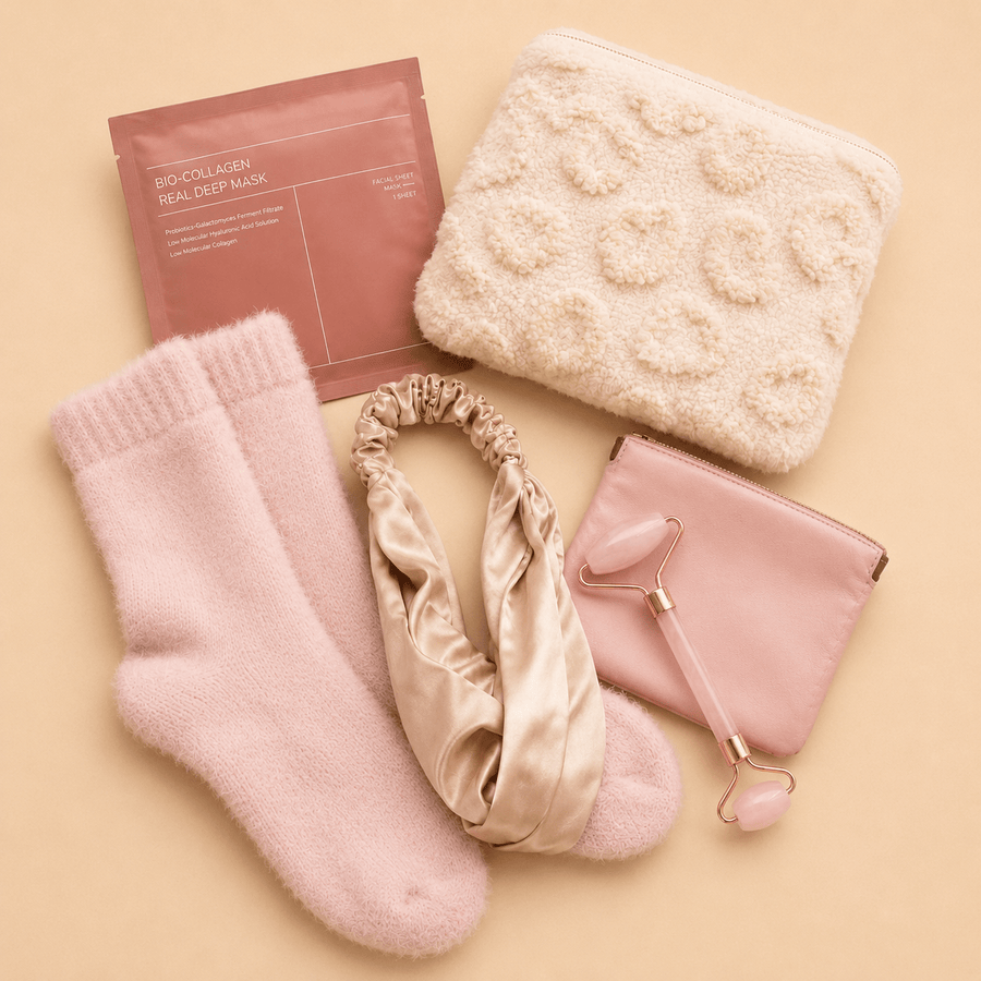 Pink Self Care Pamper Gift Box For Her – Luxury Birthday & Relaxation Gift Set