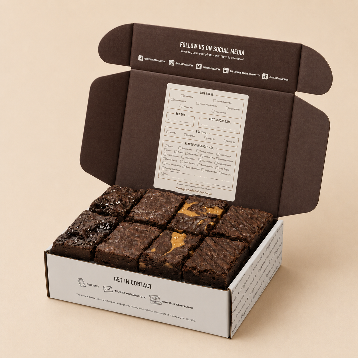 Vegan Brownie Box