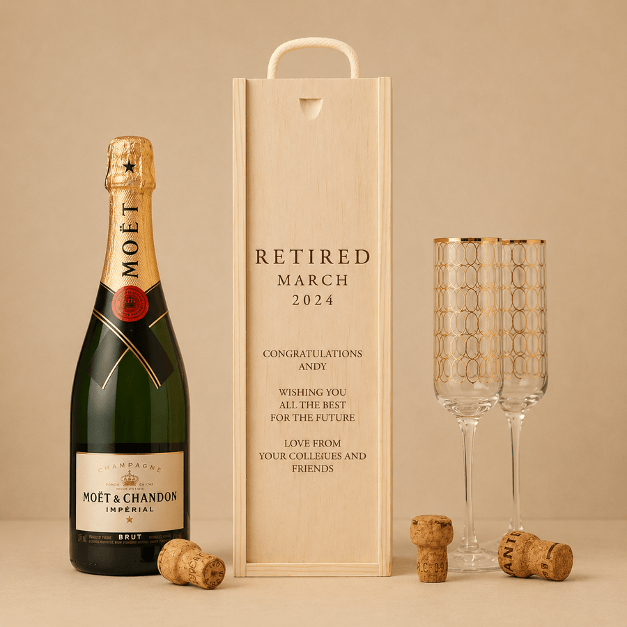 Personalised Retirement Gift Box