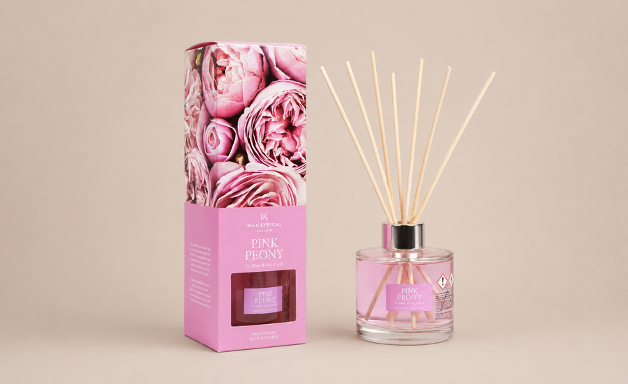 Wax Lyrical 200ml Reed Diffuser - Pink Peony