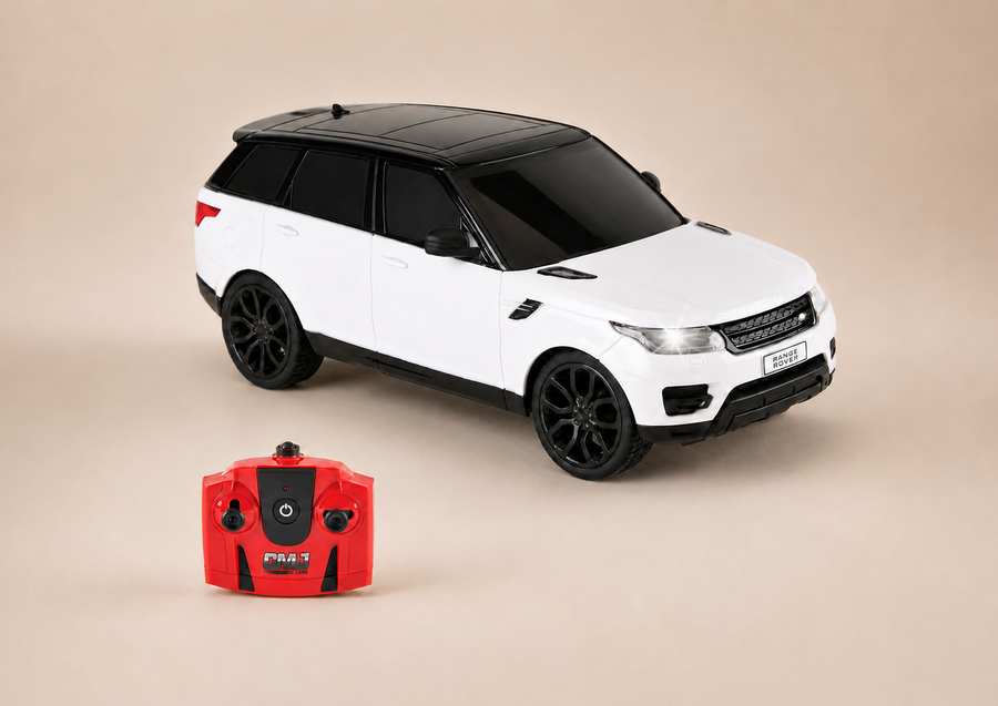 CMJ RC Cars Range Rover 1:24 Radio Controlled Car - White