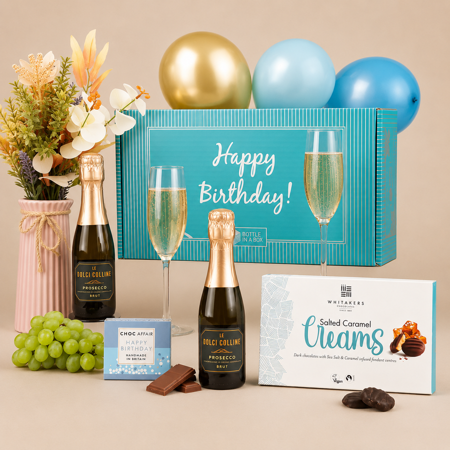 Happy Birthday Prosecco Gift Box