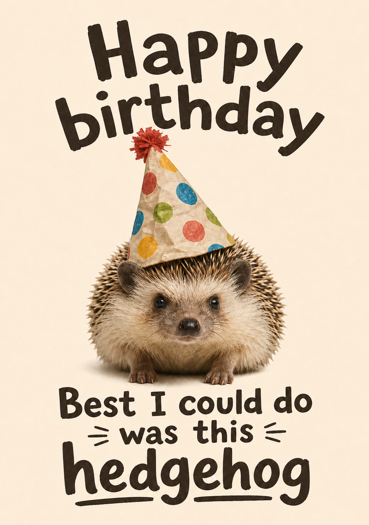 Birthday Personalised Card