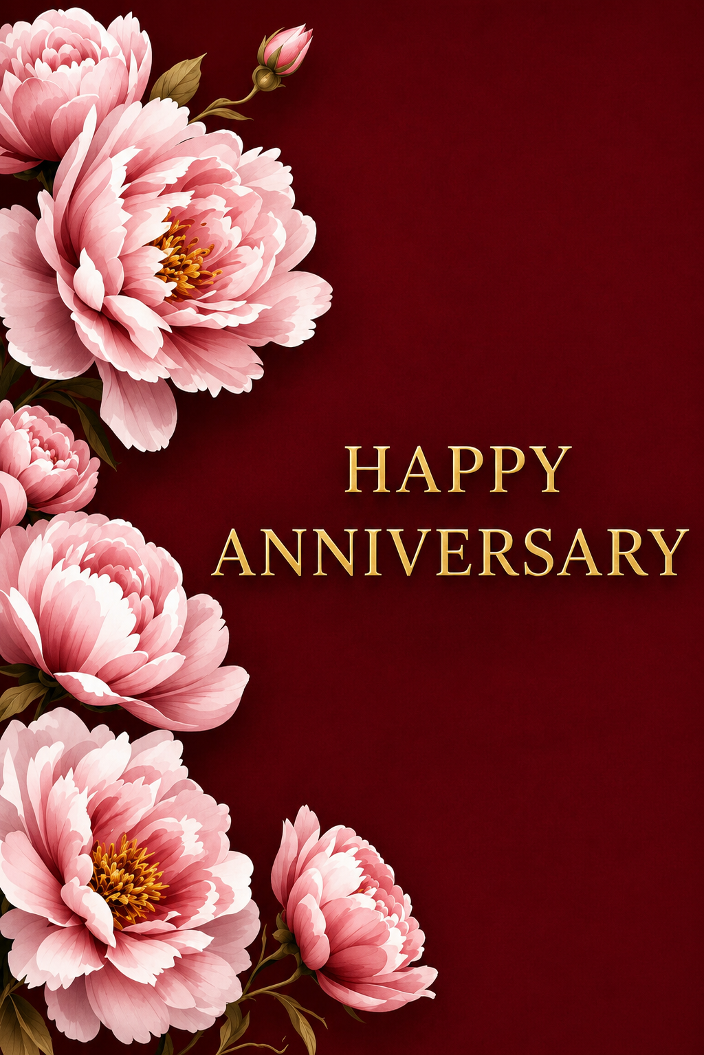 Anniversary Personalised Card